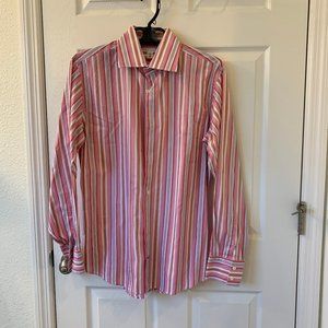 BANANA REPUBLIC MENS DRESS SHIRT-MEDIUM(15/15.5)